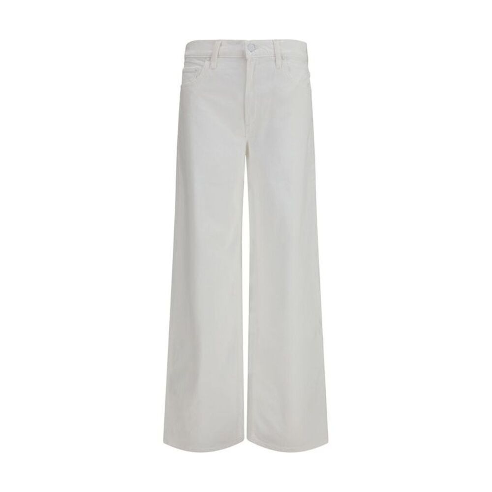 Mother Denim White Cotton Jeans Women's Denim